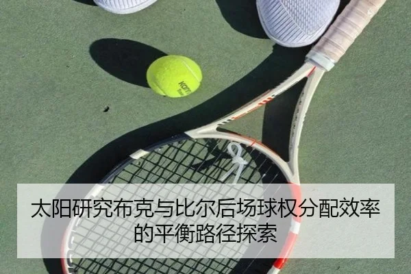 太阳研究布克与比尔后场球权分配效率的平衡路径探索